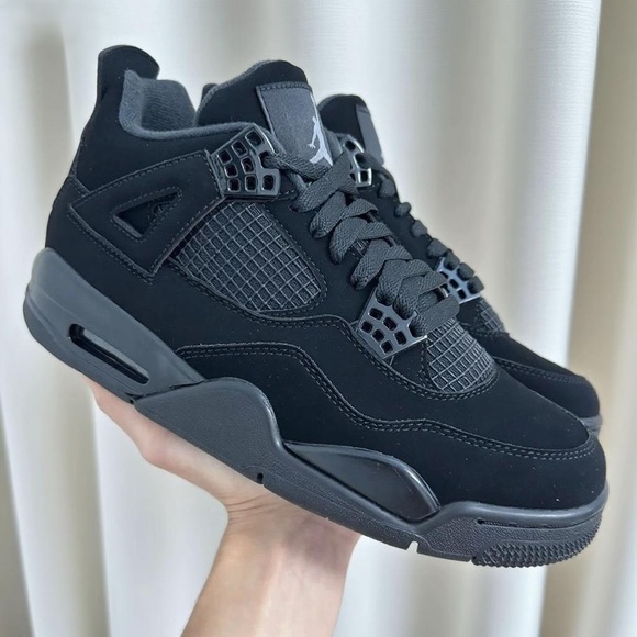 Jordan Other - Men's All-black Sneakers -Jordan 4 Retro Black Cat 2020 Edition